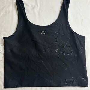 Beyond Yoga Keep it Simple Alloy Speckled Tank Size L
